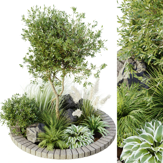 outdoor plant set 05 — Скачать