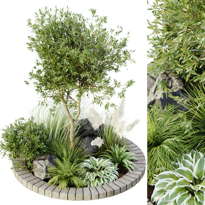 outdoor plant set 05 — Вид 7