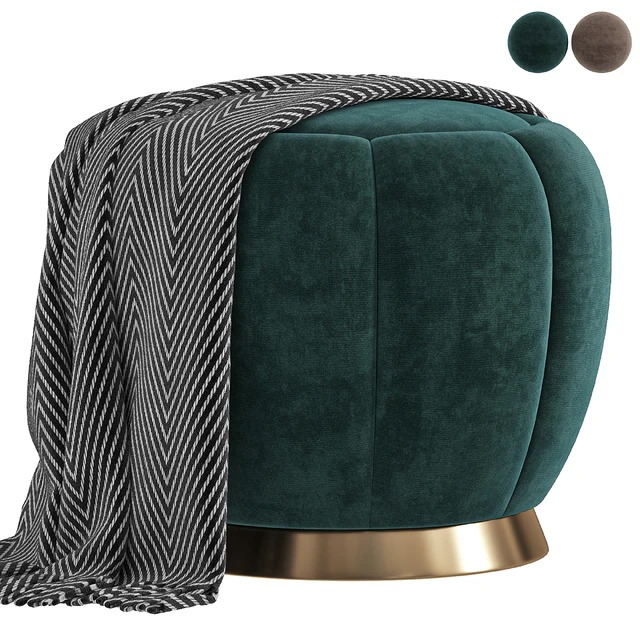 Florence Stool By Luxdeco Collection — Скачать