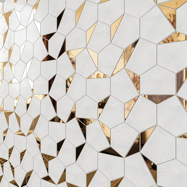 Mosaic / Porcelain stoneware / VALLELUNGA NOLITA Triangoli — Descargar