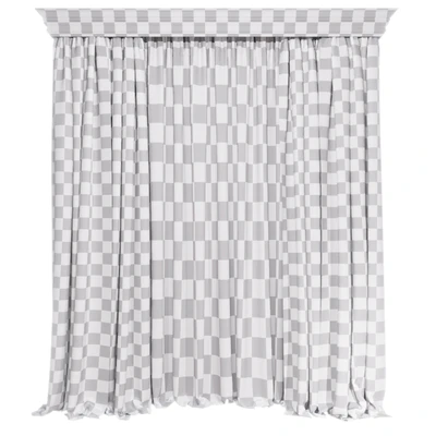 Set of curtains (4 curtains and tulle) in the style of Provence 04. — Ver 3