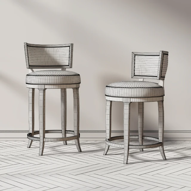 Lexingtone Macau Swiwel Counter and bar stool — Descargar