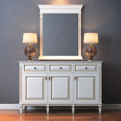 Cara Hardwood Console Medium — Ver 1