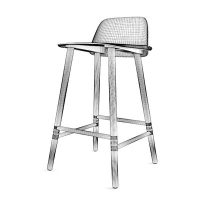 Nerd Bar Stool by Muuto — Вид 5