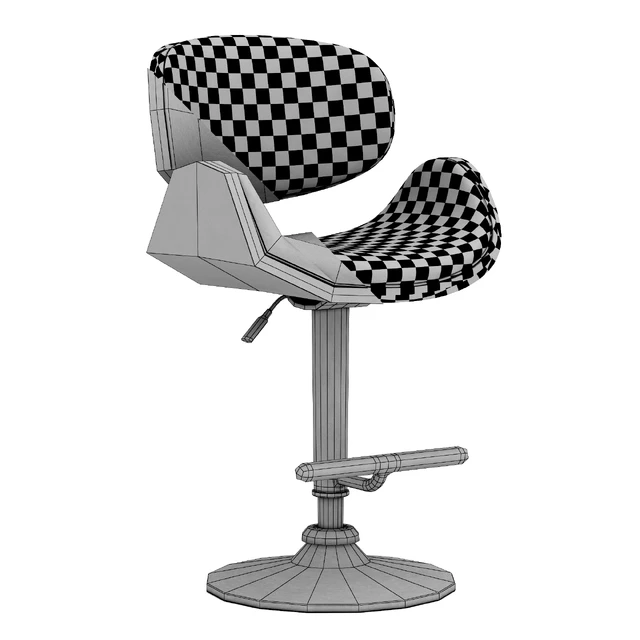 Bar stool Eames Lounge Bar Stool — Descargar