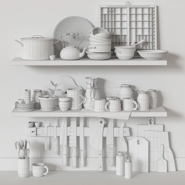 Old Kitchen Set by SWEET GUM Co. — Скачать