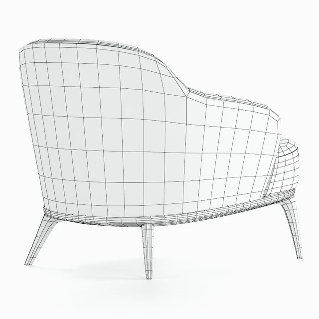 Minotti LESLIE ARMCHAIR — Скачать