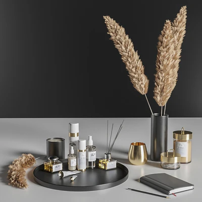Декоративный набор для туалетного столика / Decorative set 1 — Вид 1