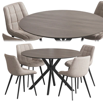 Ralf table Adah chair — Вид 1