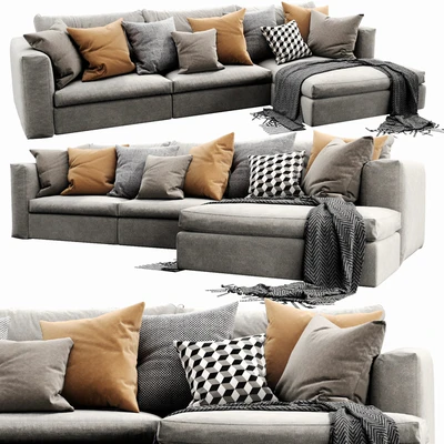 Poliform Dune Chaise Lounge — Ver 4