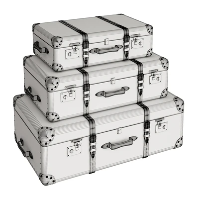 Suitcases retro — Ver 5