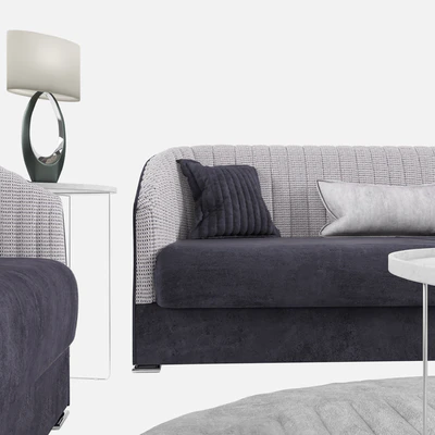 Lucilla Armchair and Sofa — Ver 3