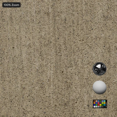 broom finished in situ concrete slab texture warm grey — Вид 7