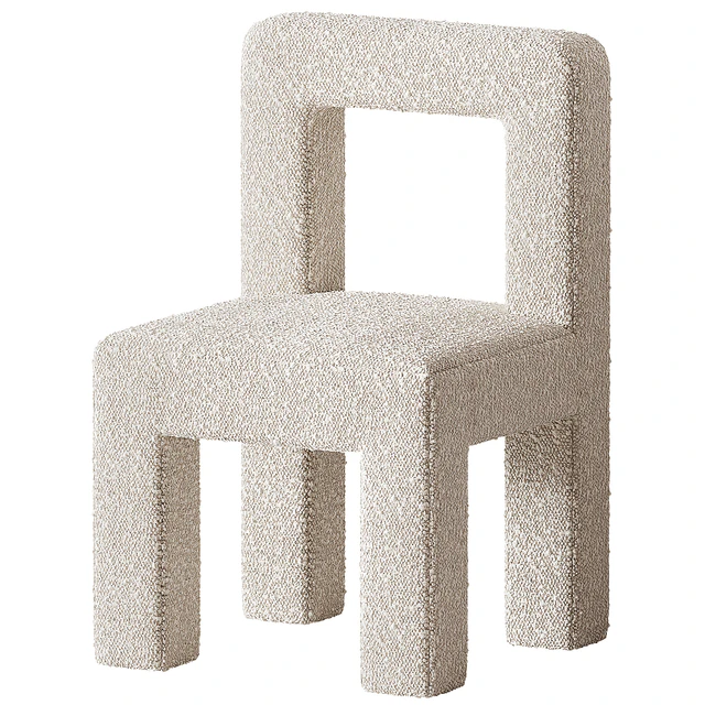 Burke Decor Hazel Boucle Dining Chair — Descargar