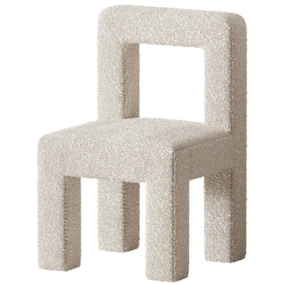Burke Decor Hazel Boucle Dining Chair — Ver 6