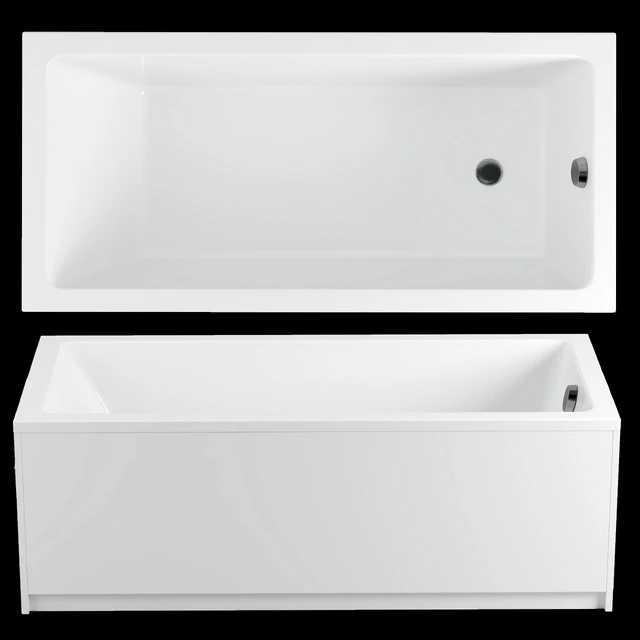 Acrylic bathtub Riho Lusso Plus 170x80 — Descargar