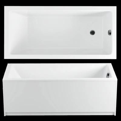 Acrylic bathtub Riho Lusso Plus 170x80 — Ver 1