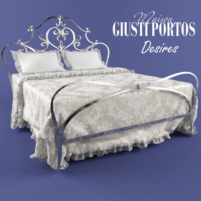 Wrought iron bed Giusti Portos Desires — Download