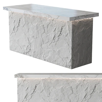 Stone table island №2 — Ver 4