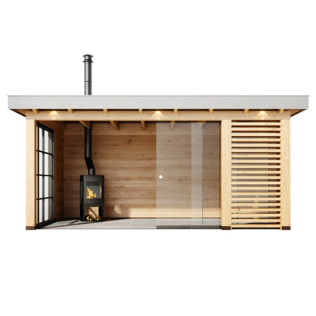 Gazebo with oven Buitenpracht — Descargar