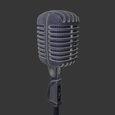 Microphone Shure 55 microphone — Ver 3