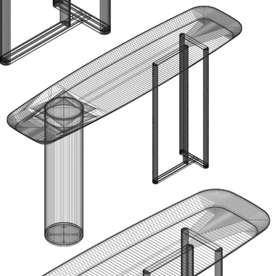 Laskasas KAHLO Console Table — Ver 7