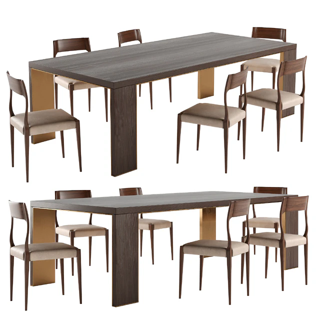 Chairs KAREN + table EDA by LASKASAS — Descargar
