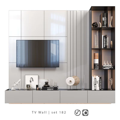 TV Wall | set 182 — Ver 1