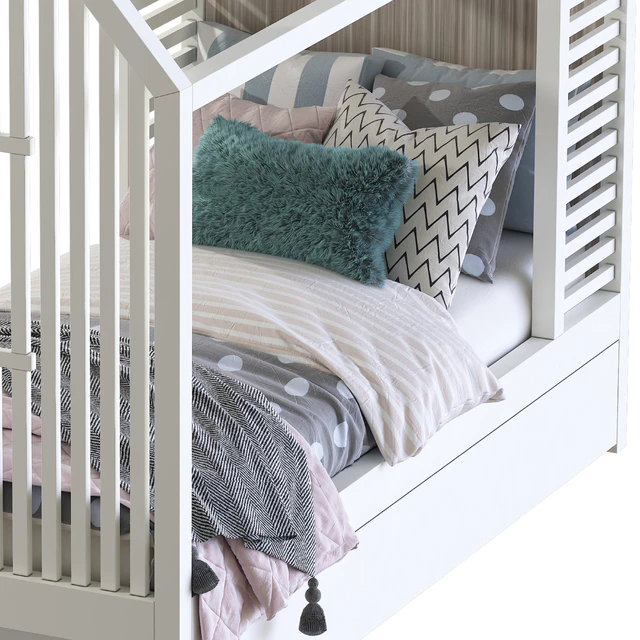 Children's bed in the form of a house 2 — Descargar