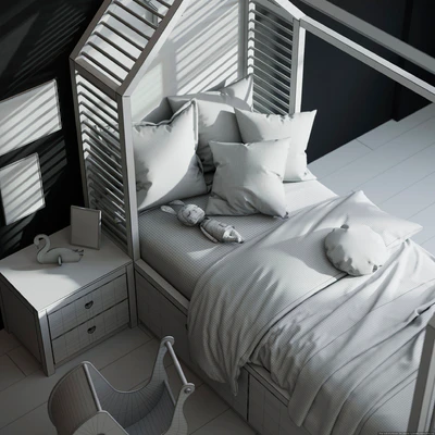 Kid's Bedroom set — Ver 4