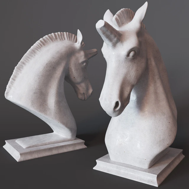 Unicorn sculpture — Скачать