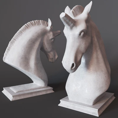 Unicorn sculpture — Вид 1