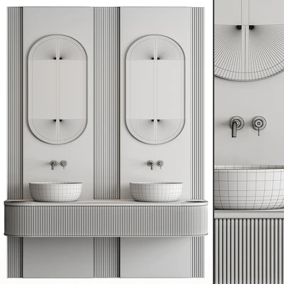 Bathroom Set Stone Wall - Set 47 — Вид 4