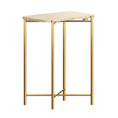 Zara Marble And Wooden Side Tables — Вид 6