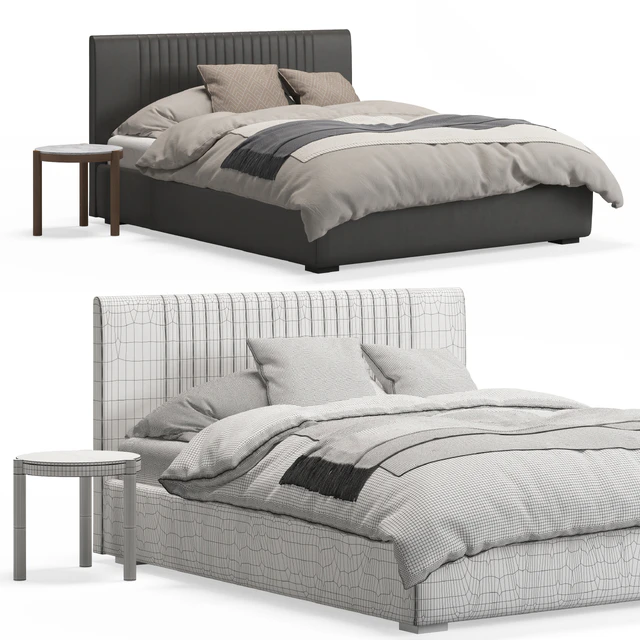 Bernie Ottoman Bed — Descargar