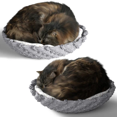 Cat with Pillow — Вид 3