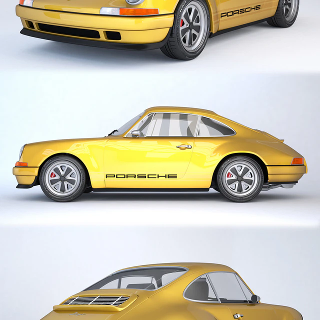Porsche 911 by Singer — Скачать