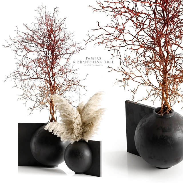Pampas & branching tree — Descargar