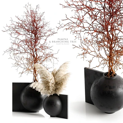 Pampas & branching tree — Ver 1