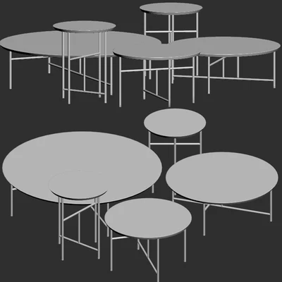 De Padova Sen Coffee table Set — View 3
