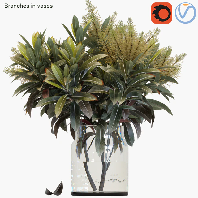 Branches in vases 25 — Скачать