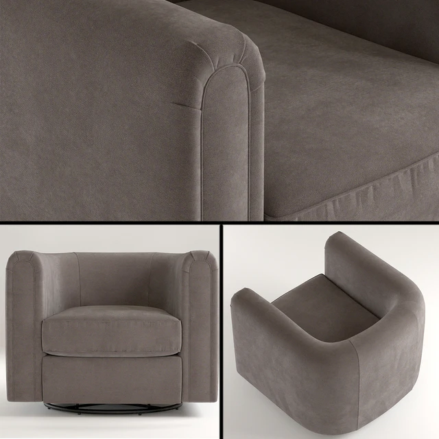 Alden Barrel Club Chair — Descargar