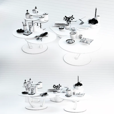 Set coffee tables Sattelan Italia 5 — Ver 3