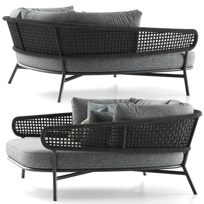 Moon Alu Daybed — Ver 7
