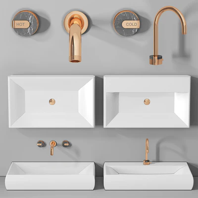 Sink Planit Duna low basin & Graff Mod plus faucet 2 — Ver 1
