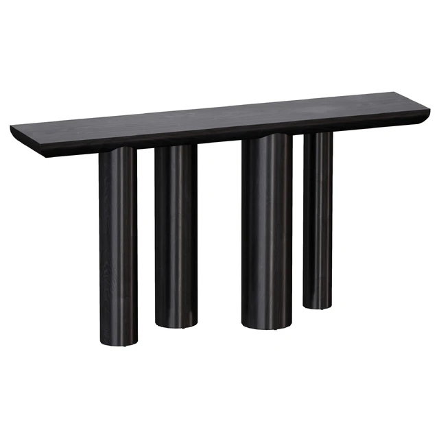 Консоль Bomen Black Oak Console Table (Crate and Barrel) — Скачать