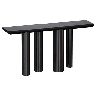 Консоль Bomen Black Oak Console Table (Crate and Barrel) — Вид 1