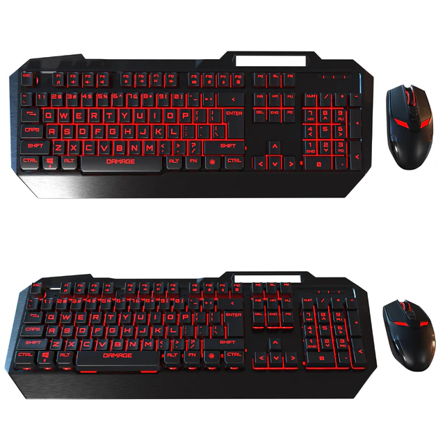 Computer mouse + backlit keyboard — Descargar