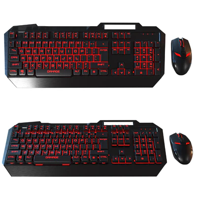 Computer mouse + backlit keyboard — Ver 1