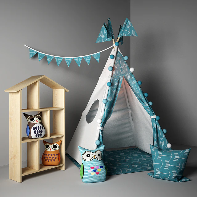 Children's House wigwam "Arrows" — Descargar